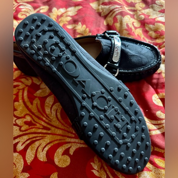 COACH Loafers Black Size 9 - Picture 3 of 5